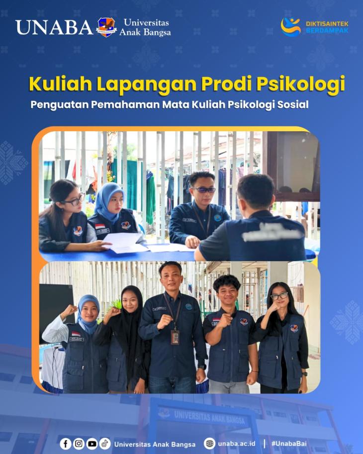 Kuliah Lapangan Penguatan Pemahaman Mata Kuliah Psikologi Sosial