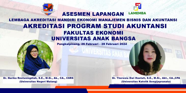 Asesmen Lapangan Akreditasi Program Studi Akuntansi