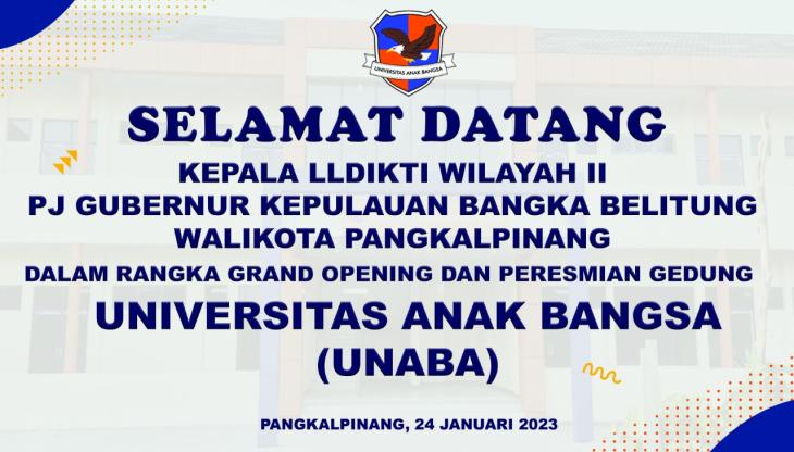 Grand Launching Universitas Anak Bangsa