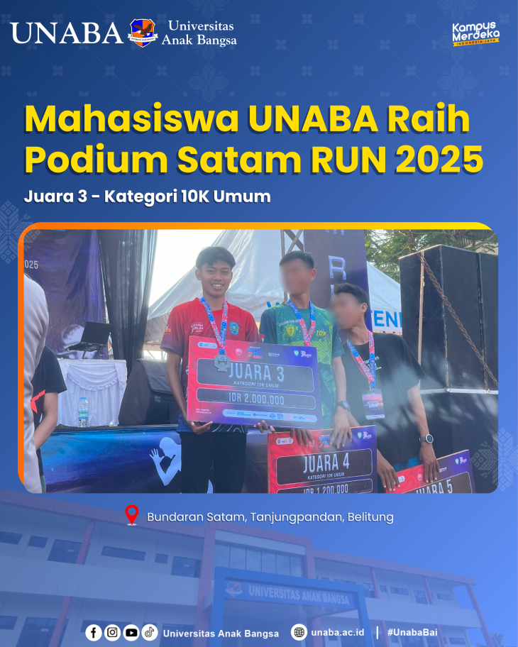 Mahasiswa UNABA Raih Podium Satam 2025