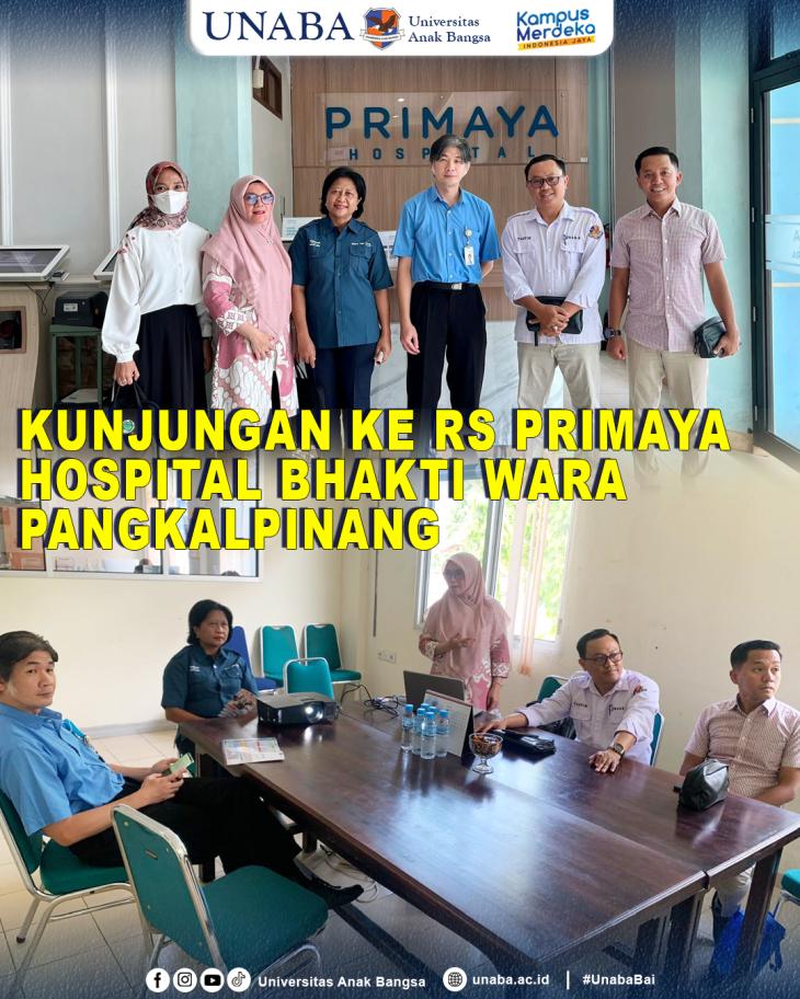 Kunjungan Ke RS Primaya Hospital Bhakti Wara Pangkalpinang