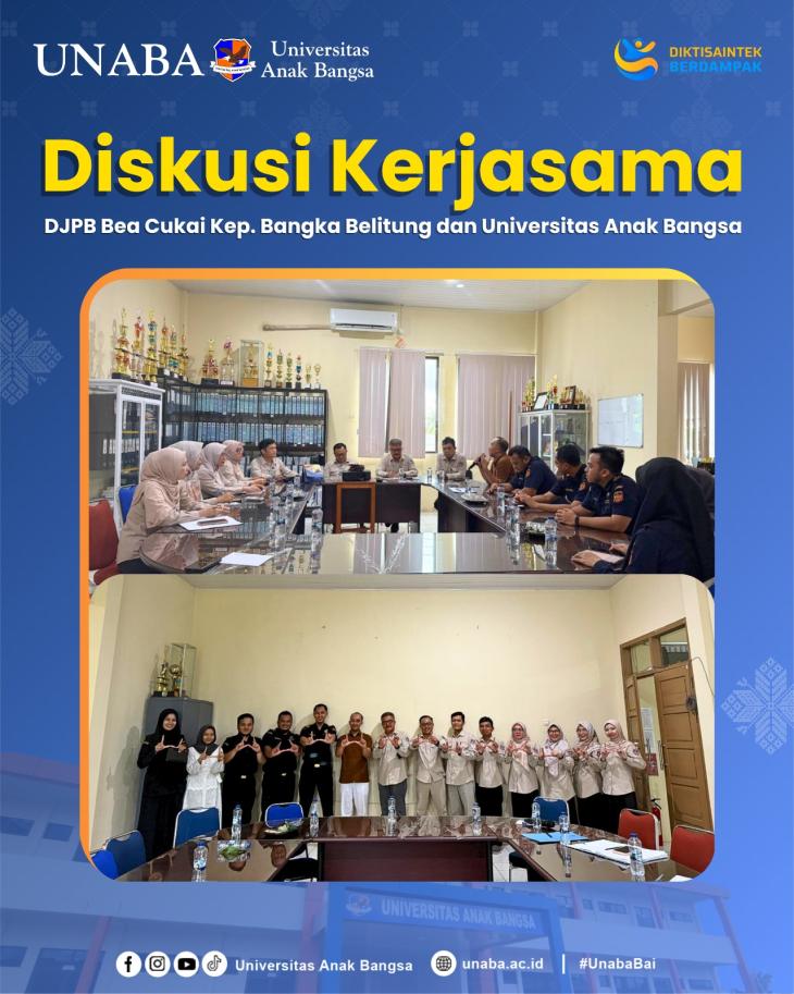 Diskusi Kerja Sama DJPB Bea Cukai Kep. Bangka Belitung