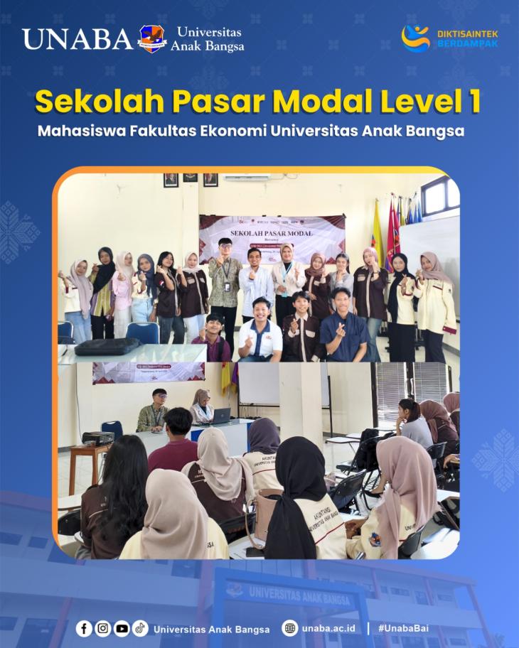 Sekolah Pasar Modal Level 1 Fakultas Ekonomi UNABA