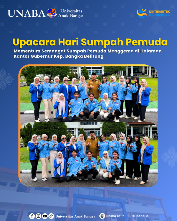 Upacara Hari Sumpah Pemuda di Kantor Gubernur Provinsi Kep. Bangka Belitung