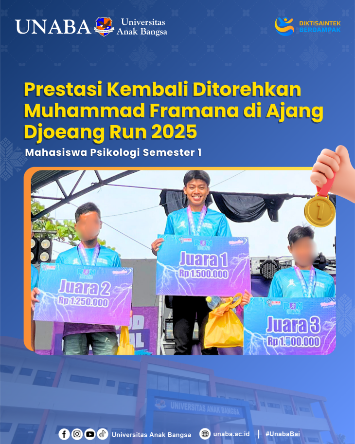 Prestasi Kembali Ditorehkan Muhammad Framana di Ajang Djoeang RUN 2025