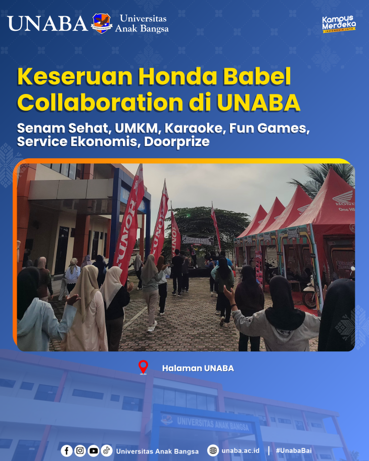 Keseruan Honda Babel Collaboration di UNABA