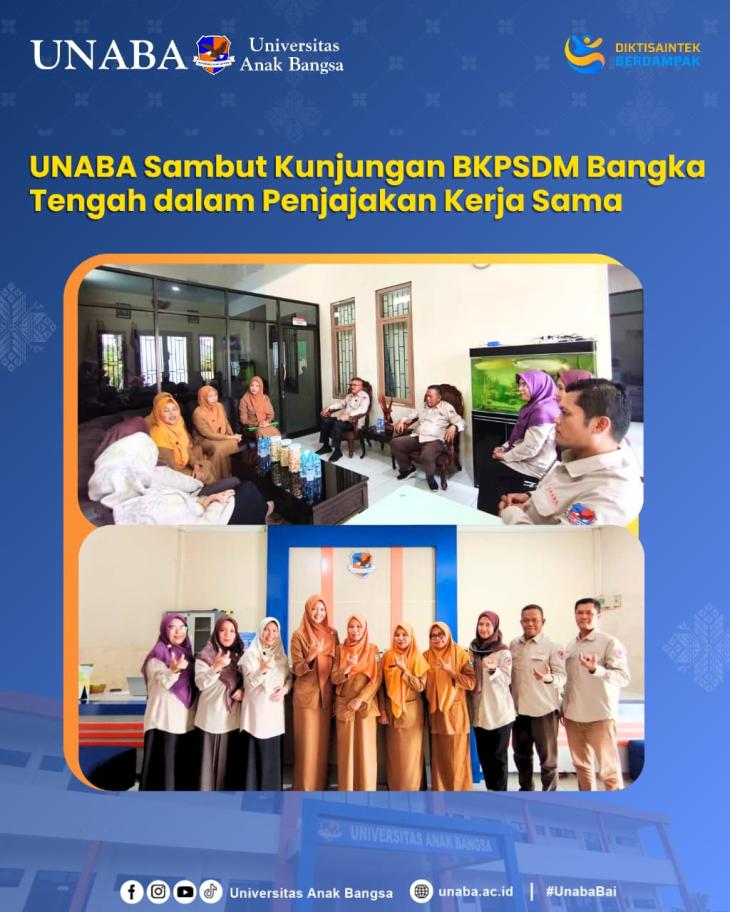 Kunjungan BKPSDM Bangka Tengah Dalam Penjajakan Kerjasama